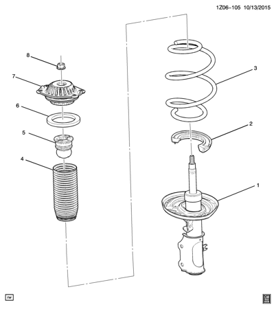 مساعد امامي ماليبو 22/17