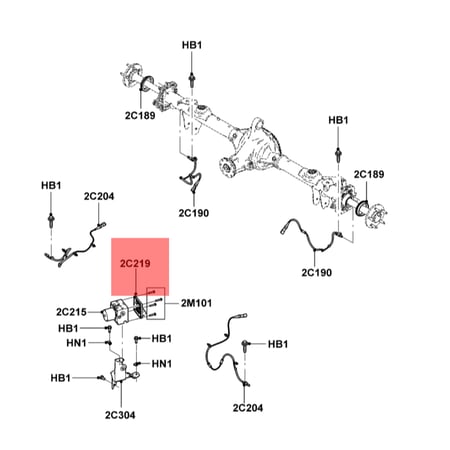 كمبيوتر ABS موستنق  06/05⭐⭐⭐