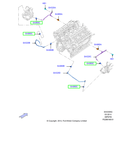 صامولة مبرد زيت تيربو  اكسبديشن 20/15