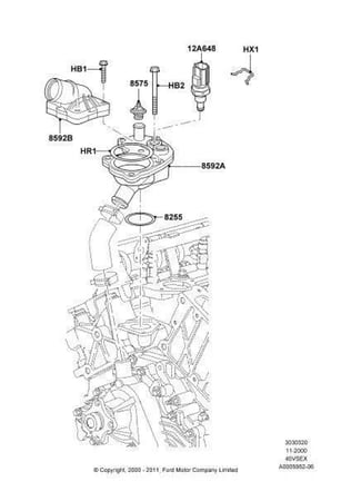 جلدة بلف حراره اكسبلور/موستنق 10/97⭐⭐⭐