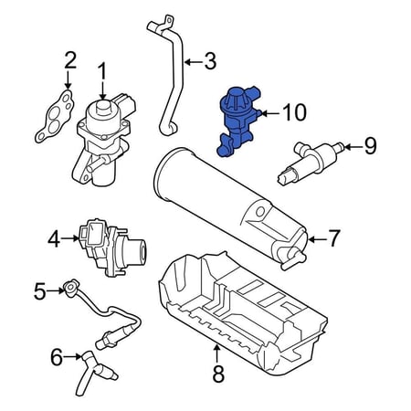 بلف حساس بخار بنزين اكسبلور  10/04 EVP