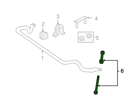 مسمار توازن امامي F150/اكسبديشن 19/07