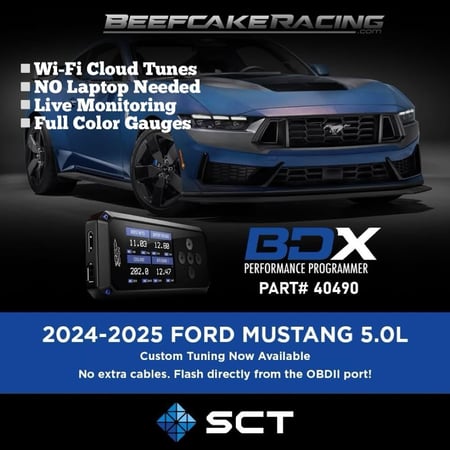 SCT Performance Programmer BDX 40490 Mustang 2024-2026