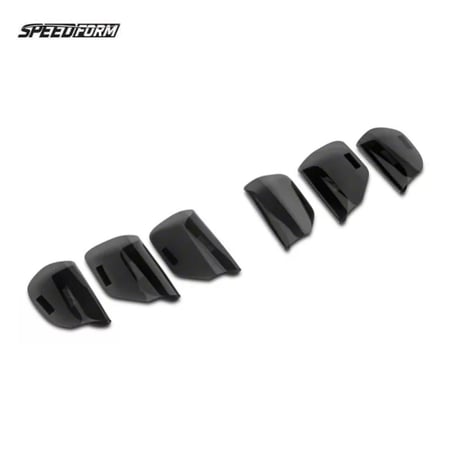 SpeedForm Tail Light Covers Smoked Mustang 2015-2017