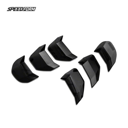 SpeedForm Tail Light Covers Smoked Mustang 2018-2023