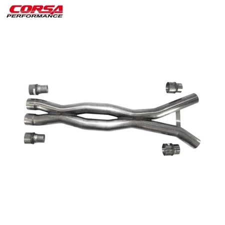 Corsa 14327 Double X-Pipe 3 Mustang GT 2015-2025