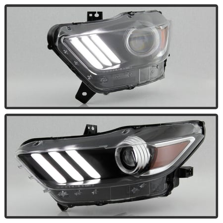 Headlights aftermarket Mustang 2015-2017
