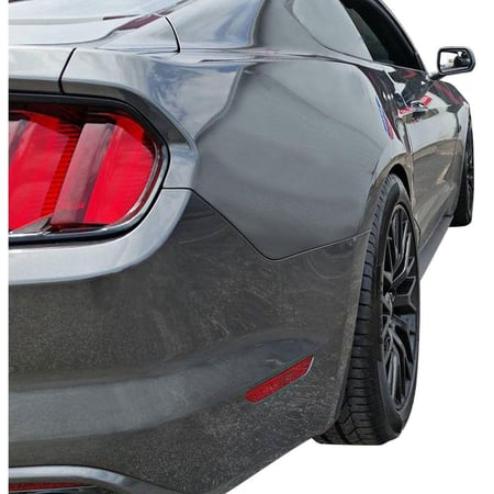 SR Performance 20mm Hubcentric Wheel Spacers Black Mustang 2015-2026