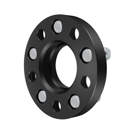 SR Performance 20mm Hubcentric Wheel Spacers Black Mustang 2015-2026