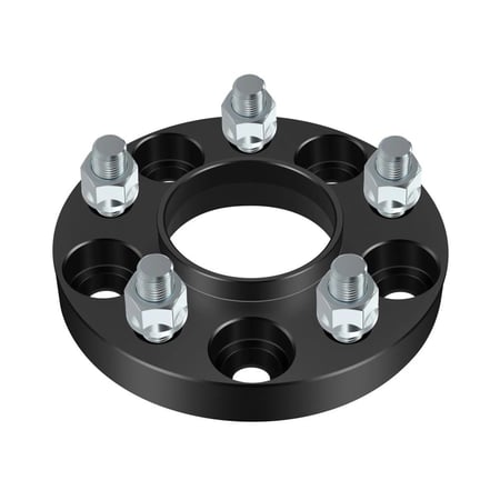 SR Performance 20mm Hubcentric Wheel Spacers Black Mustang 2015-2026