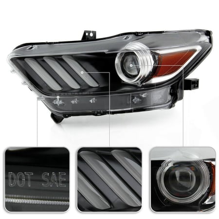Headlights aftermarket Mustang 2015-2017