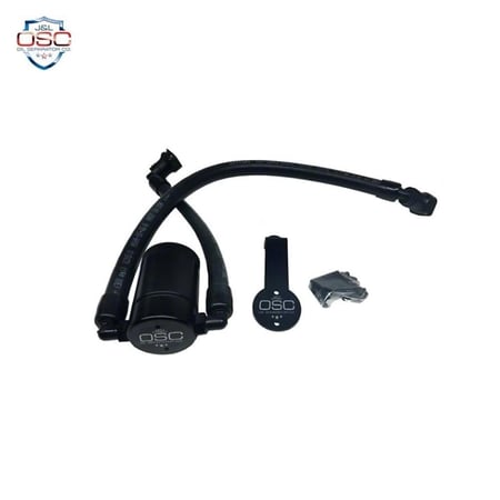 JLT Driver Side Oil Separator 3011D-B Mustang GT 2011-2017