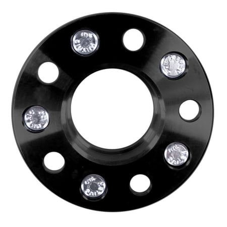 ACCELATEC Wheel Spacer Hub Centric 25mm Aluminum Black Pair Mustang 2015-2026