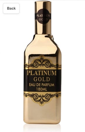 عطر بلاتنيوم جولد