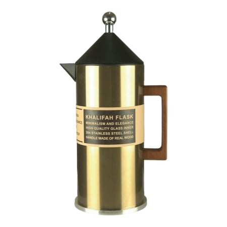 ترامس استيل خارجي ومن الداخل زجاج   1 لتر GAZELLA