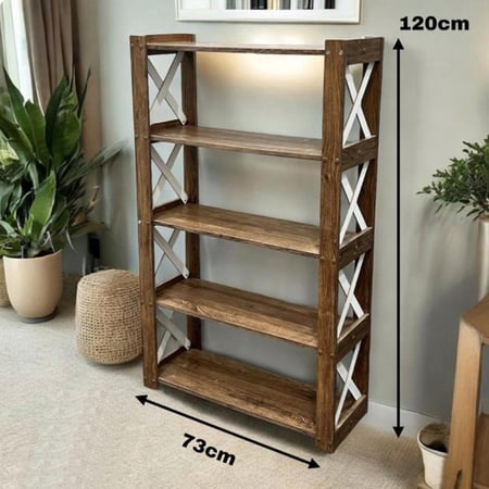 دولاب تخزين بأرفف مفتوحة للمداخل والزوايا الوان متعددة