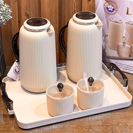 طقم ترامس  ضيافة فاخر  وأني – 5 قطع أنيقة لإطلالة ملكية في التقديمق