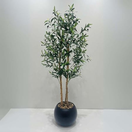 شجرة زيتون صناعية3 فروع 150 سم