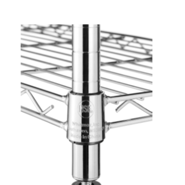 رف تخزين معدني سلكي5 طبقات قابل للتعديل