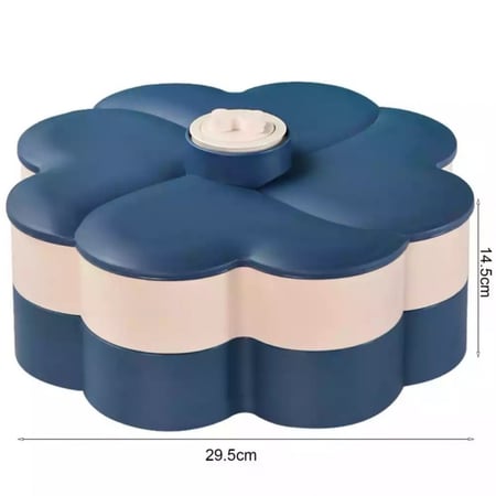 صندوق على شكل زهرة لتقديم الحلويات والمكسرات