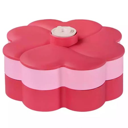 صندوق على شكل زهرة لتقديم الحلويات والمكسرات