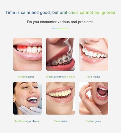 جهاز تنظيف الأسنان بالمياه