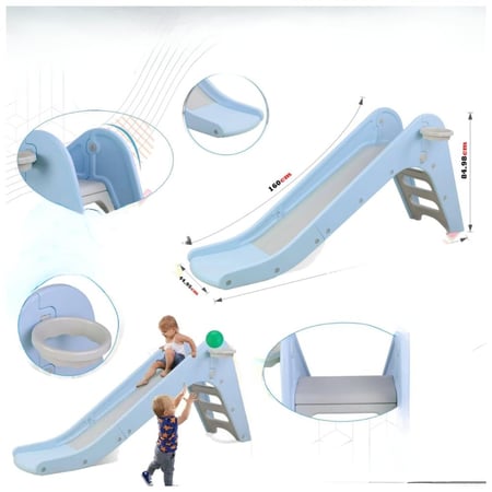 زحليقة للاطفال - مزودة بكرة سلة