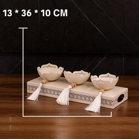 تمرية رمضانية استيل باللون البيج – تصميم أنيق وعصري