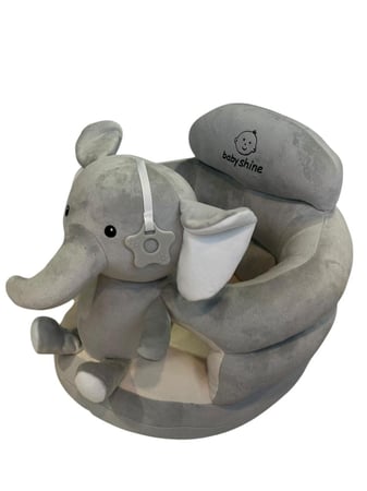 كرسي اطفال اسفنج رمادي