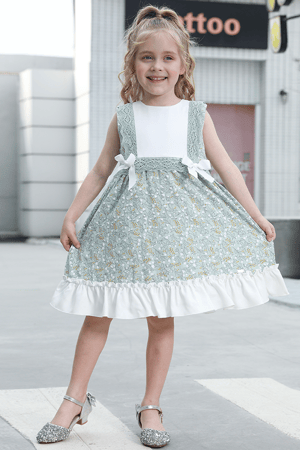 فستان بناتي ناعم مورد