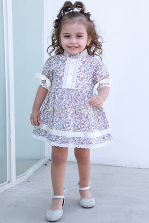 فستان بيبي مورد بقبة