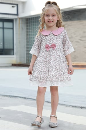 فستان بناتي خروجات مورد