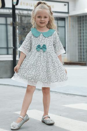 فستان بناتي خروجات مورد