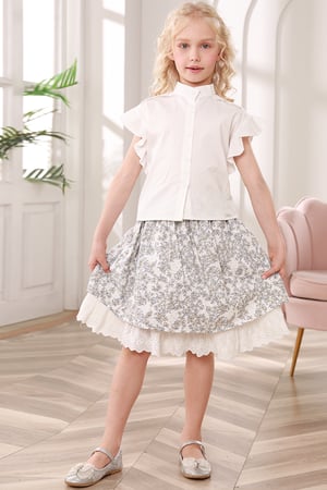 طقم تيور قميص و تنورة