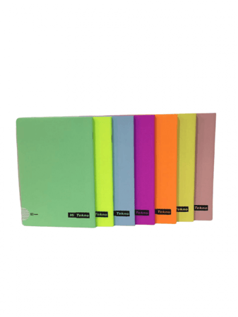 دفاتر عربي عادي 60 ورقة , 7 الوان , A5(للحبة)