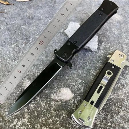 سكين عكف حادة لون اسود