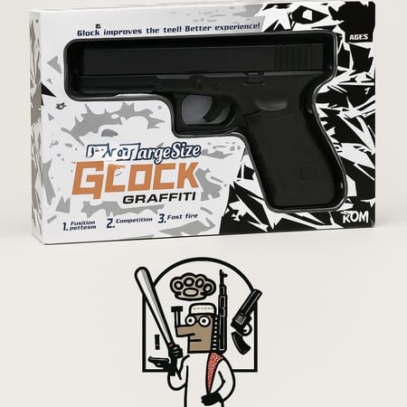 مسدس جلوك اوربيز خرز