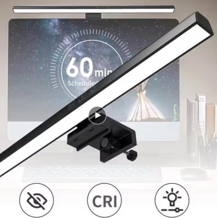 LED لمبة مكتب رصد ضوء بار جهاز كمبيوتر شخصي عكس الضوء ضوء الشاشة 33 سنتيمتر 50 سنتيمتر مكتب دراسة القراءة مصباح طاولة معلقة USB بالطاقة