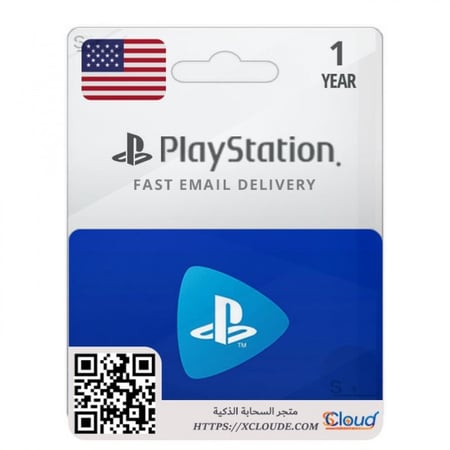 بلايستيشن ناو PSN Now أمريكي 12 شهر PS4 PS5 رخيص و رسمي السحابة الذكية