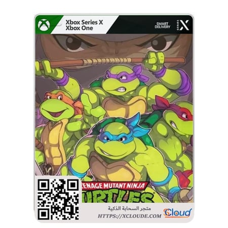سلاحف النينجا على Xbox رخيص ورسمي من السحابة الذكية TMNT Xbox AR