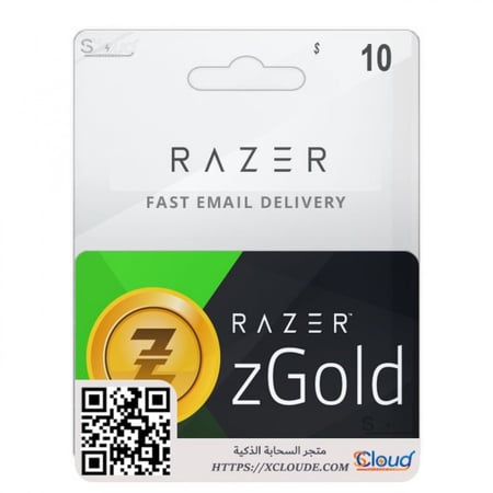 حصري بطاقة شحن ريزر 10 دولار عالمي Razer Store 10 WW رسمي ورخيص