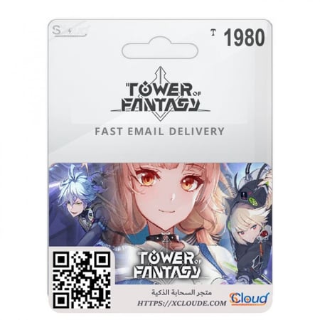 حصري شحن 1980 تانيوم تاور أوف فانتازي عبر الأي دي Tower of Fantasy UID