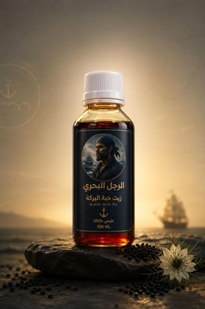 زيت حبة البركة - الرجل البحري