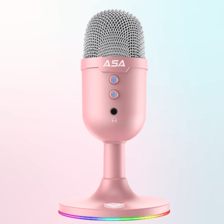 أفضل ميكروفون احترافي ستريمر ASA متعدد الألوان - متجر بداية اللعبة