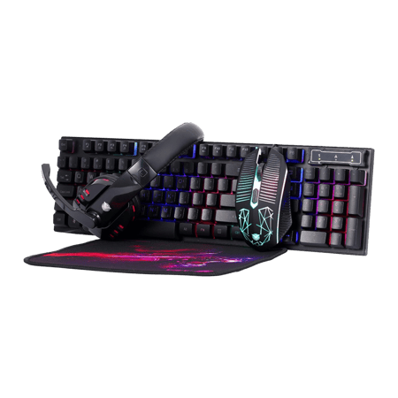 ماوس وكيبورد وسماعه وموس باد حزمه من ASA - متجر بداية اللعبة