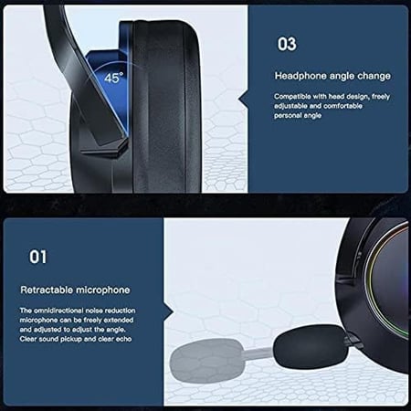 شراء onikuma سماعات رأس سلكية k9 - متجر بداية اللعبة