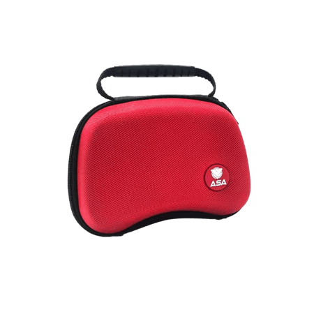 شنطة بلاستيشن حمراء ليد 5 و4 واكس بوكس - متجر بداية اللعبة