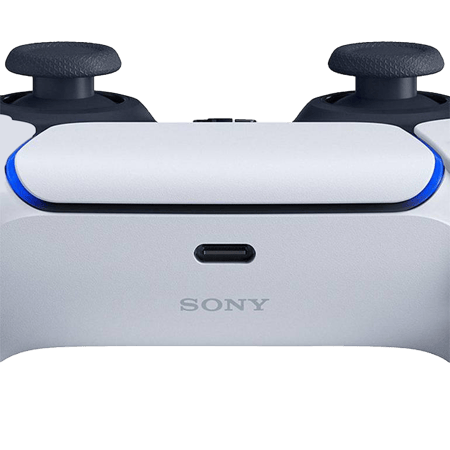 افضل دراع بلاستيشن 5 وحدة تحكم بلايستيشن 5 ابيض - متجر بداية اللعبة
