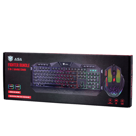 شراء ماوس وكيبورد قيمنق فايتر من ASA - متجر بداية اللعبة