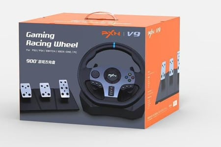 افضل دركسون مع قير PXN V9 و عجلة قيادة و دواسات - متجر بداية اللعبة